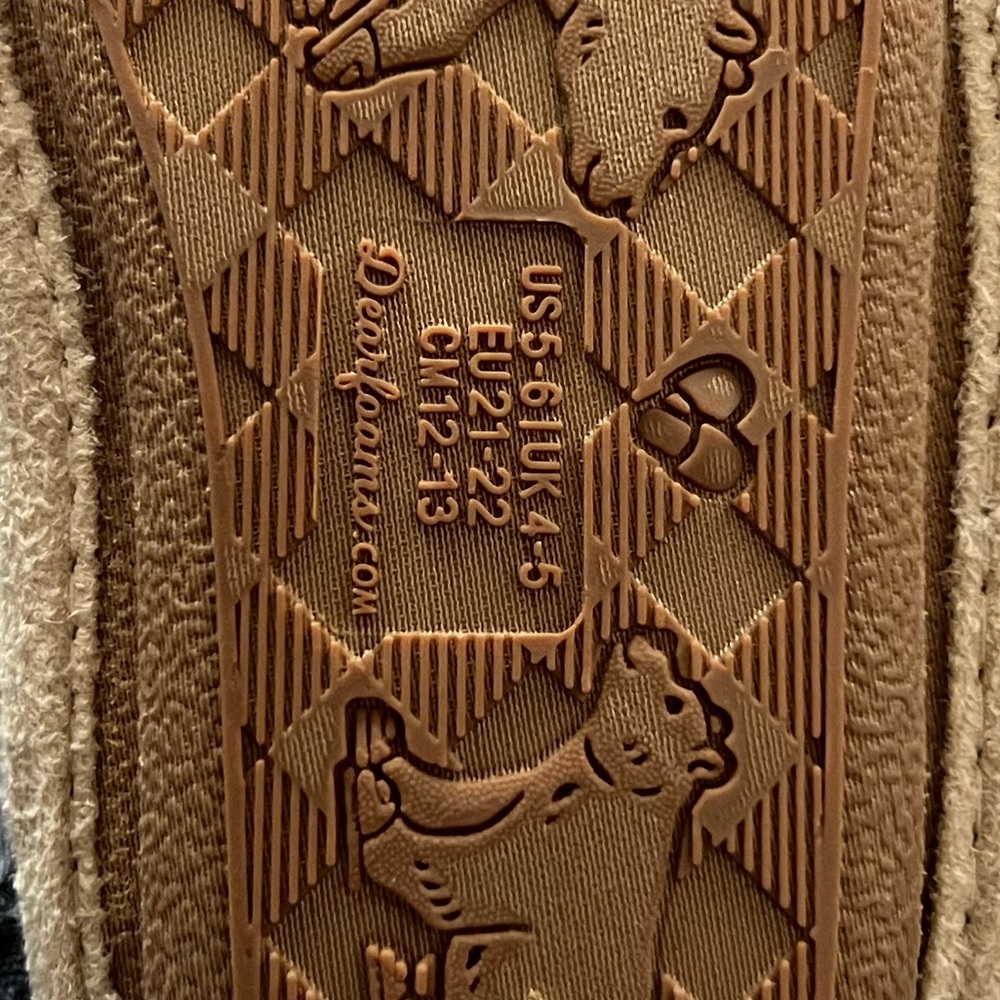 NWOT Dearforms LIL BEAR slippers for Toddler - Picture 6 of 6